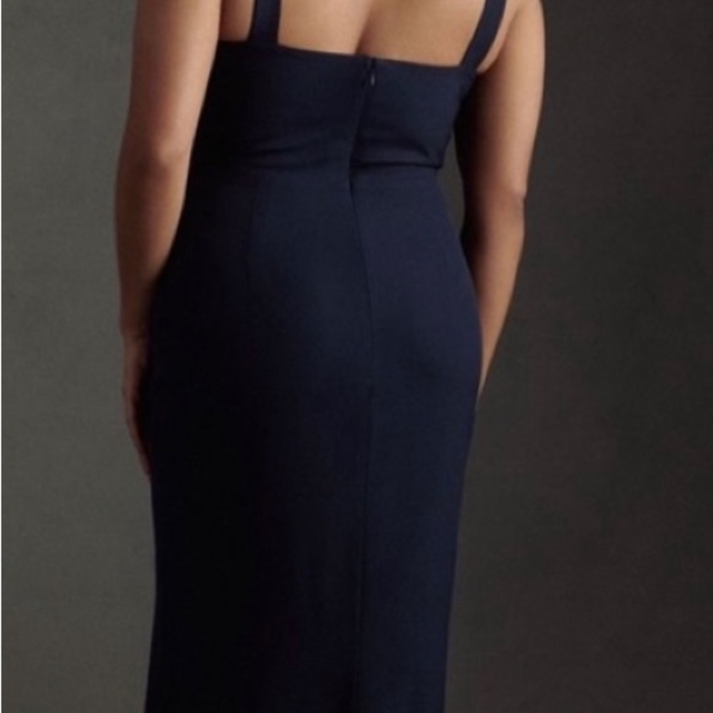 Never worn BHLDN Catarina crepe maxi dress size 8